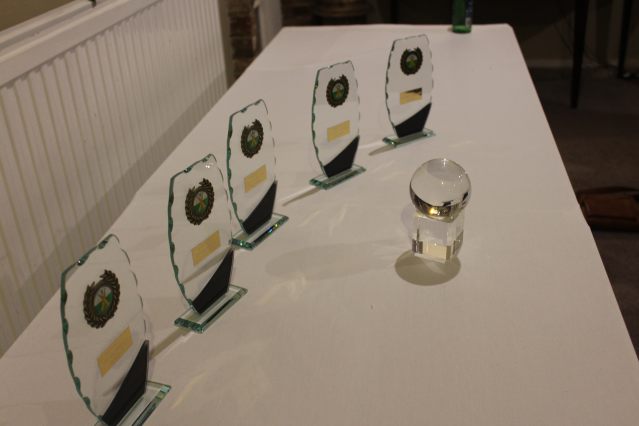 Image of trophies to be awarded